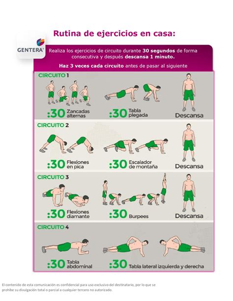 Rutina de ejercicios