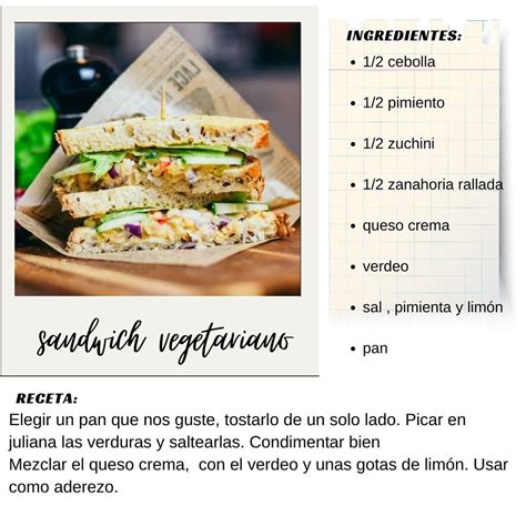 Sándwich vegetariano listo para disfrutar