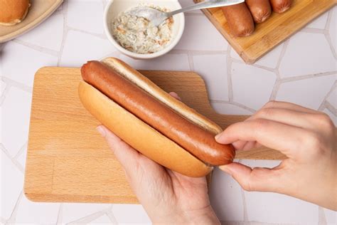 Salchicha en un pan