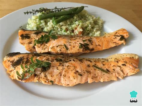 Salmón a la Plancha con Hierbas