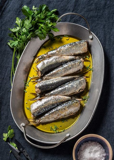 Sardinas enlatadas en aceite de oliva