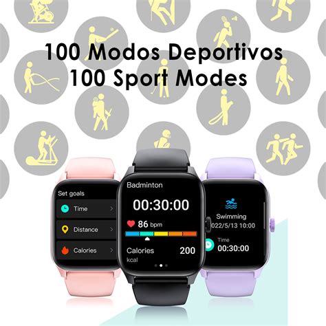 Smartwatch midiendo pasos y calorías