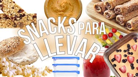 Snacks para llevar
