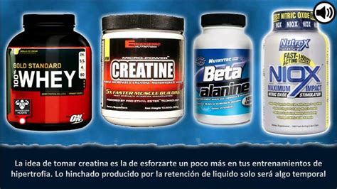 Suplementos para ganar masa muscular