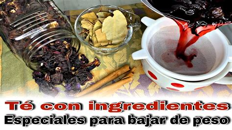 Té de Jamaica para adelgazar