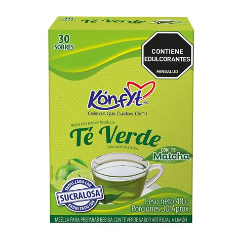 Té verde sin azúcar