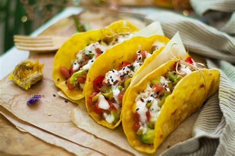 Tacos Vegetarianos de Camote