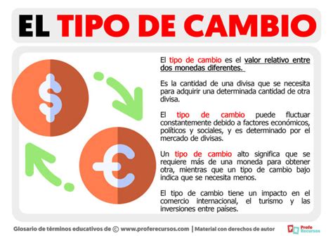 Tipo de cambio