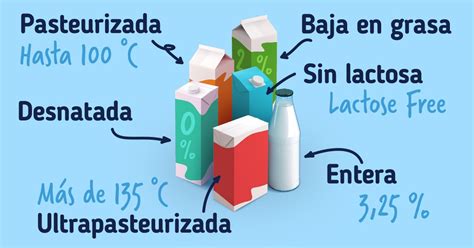 Tipos de leche de vaca