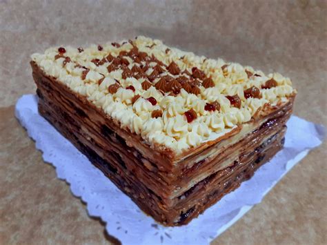 Torta Mil Hojas con Manjar