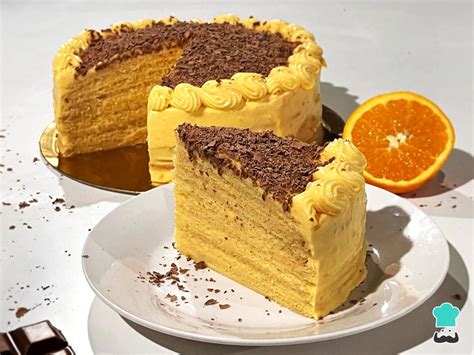 Torta de Panqueque de Naranja