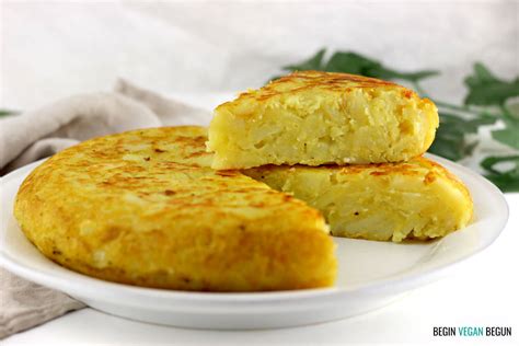 Tortilla Vegana de Patatas