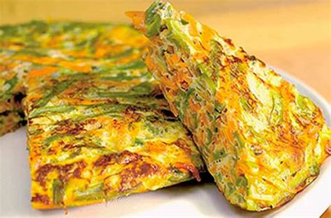 Tortilla de Porotos Verdes