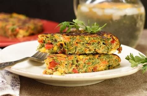 Tortilla de Verduras Vegana