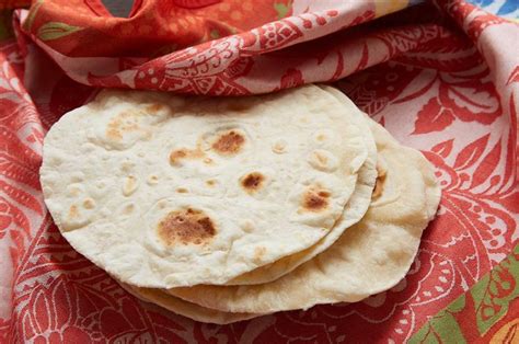 Tortillas de harina caseras