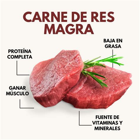 Valor nutricional de la carne de res