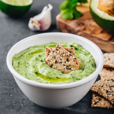 Variedad de Dips Veganos
