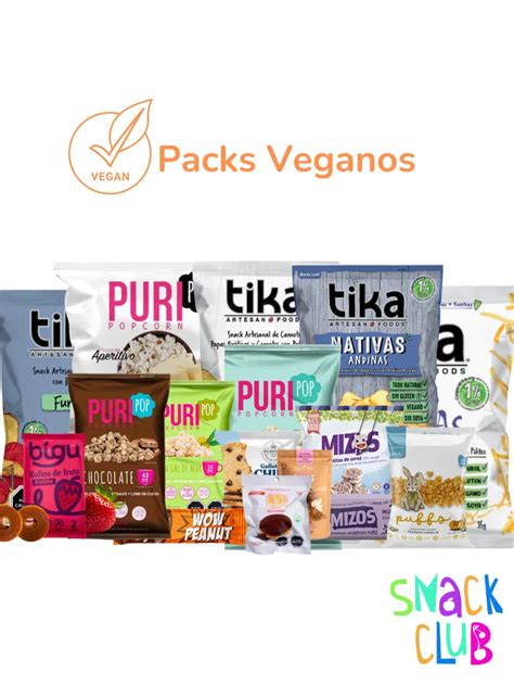 Variedad de Snacks Veganos