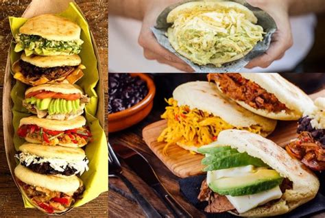 Variedad de arepas venezolanas