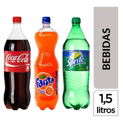 Variedad de bebidas gaseosas