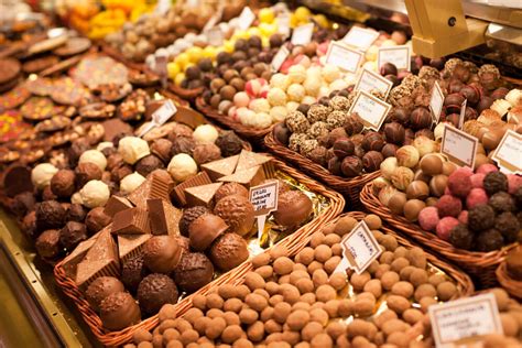 Variedad de chocolates