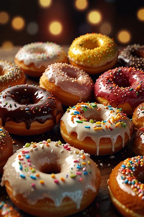 Variedad de donas