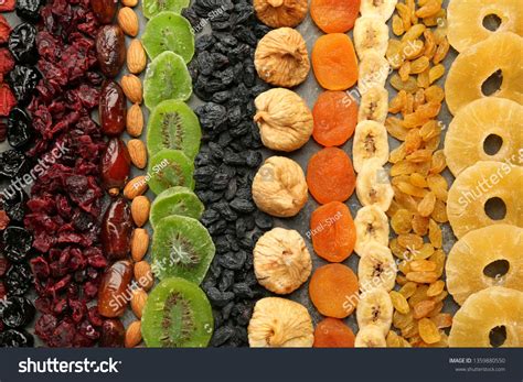 Variedad de frutas secas