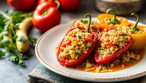 Variedad de rellenos vegetarianos