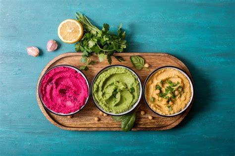 Variedades de Hummus