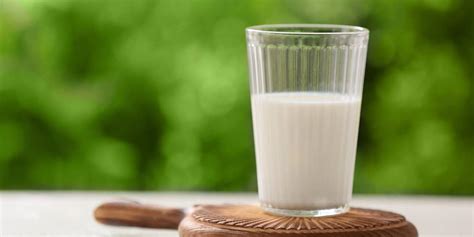 Vaso de leche descremada