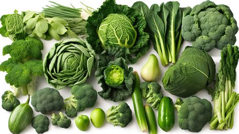 Verduras verdes