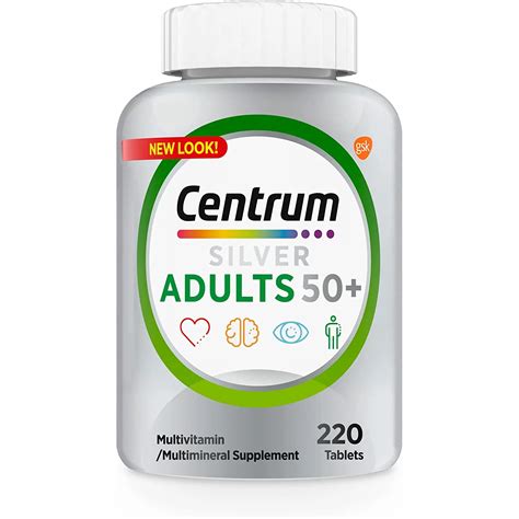 Vitaminas para adultos mayores