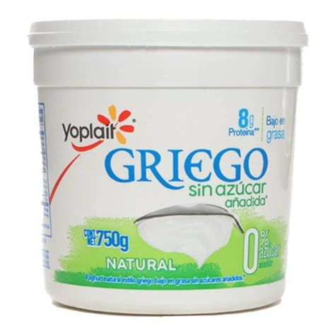 Yoghurt Griego Natural Soprole Zero Azúcar Añadida