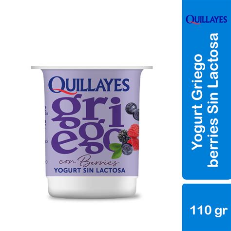 Yogurt Quillayes Griego Light con Berries