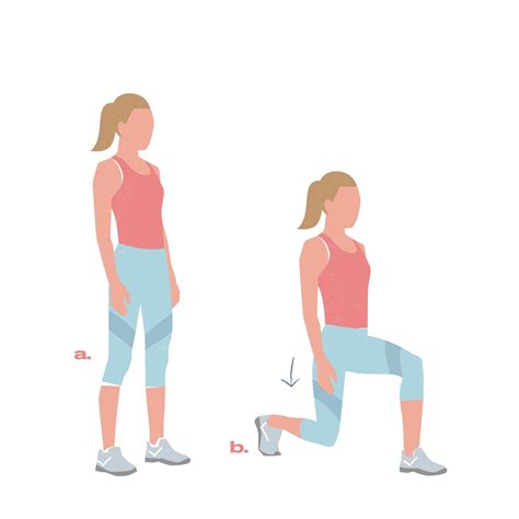 Zancadas para glúteos y piernas