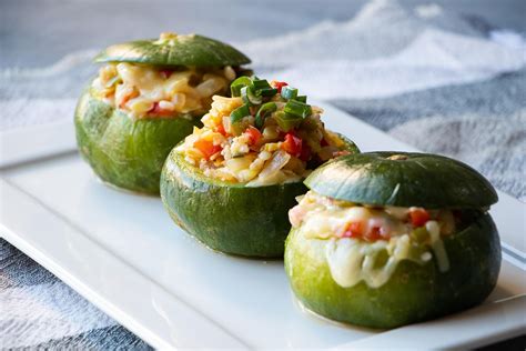 Zapallitos Rellenos Vegetarianos