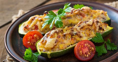 Zapallo italiano relleno