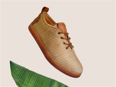 Zapatos de fibra de plátano